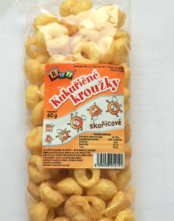 Skořicové kroužky 60g